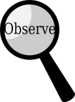 observe